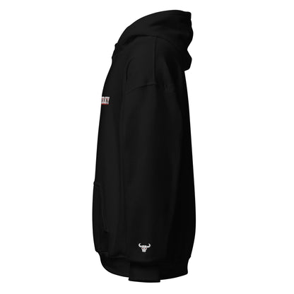 EMBROIDERED JACKED JERKY HOODIE